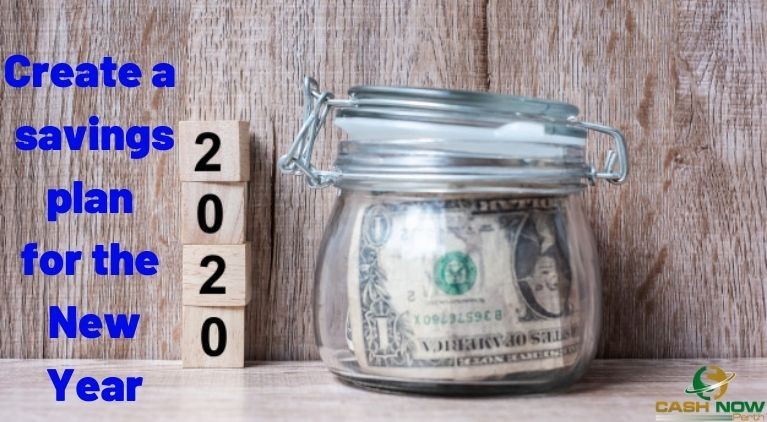 Create a savings plan for the New Year