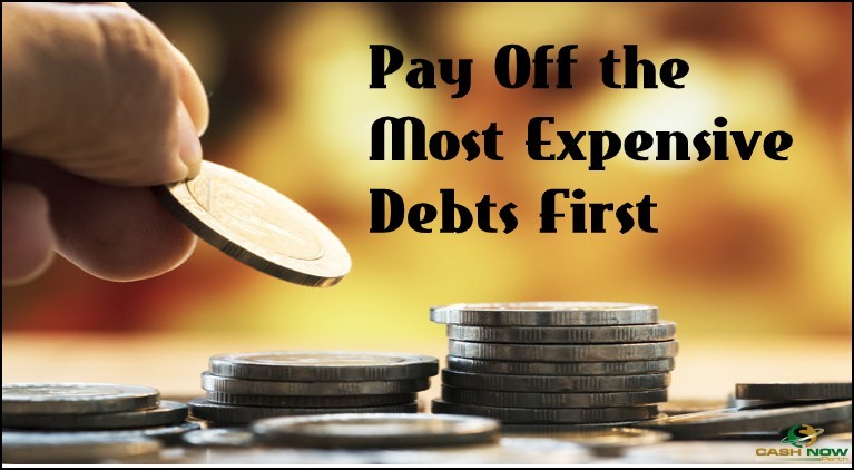Pay Off the Most Expensive Debts First