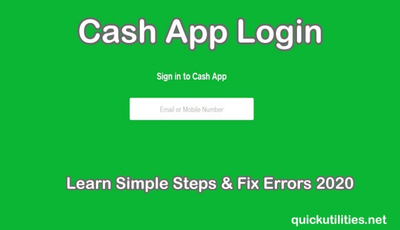 Cash app login