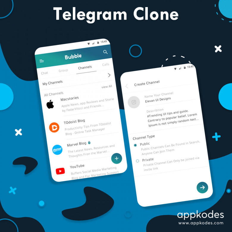 telegram clone