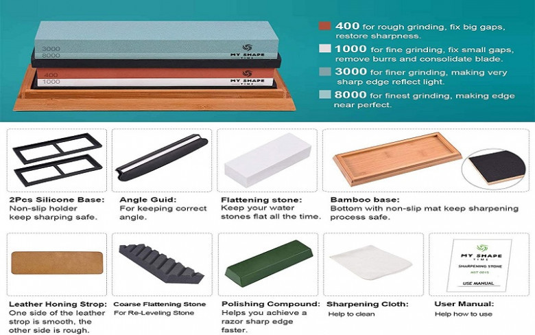 How to sharpen a knife with whetstone in USA