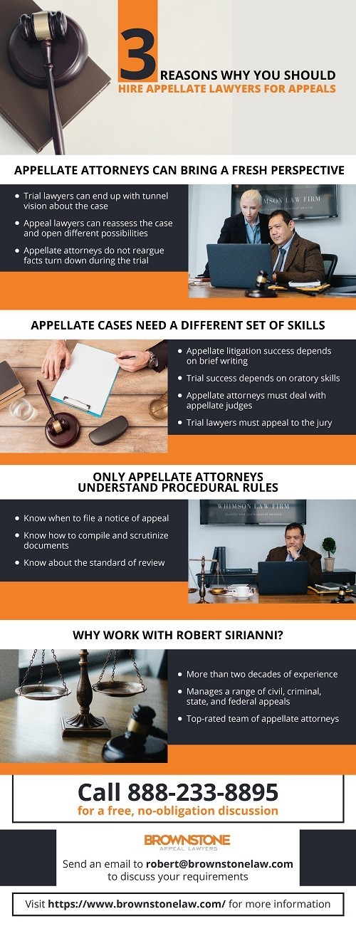 Appellate Attorneys Vs. Trial Attorneys: Why to Hire an Appeal Lawyer
