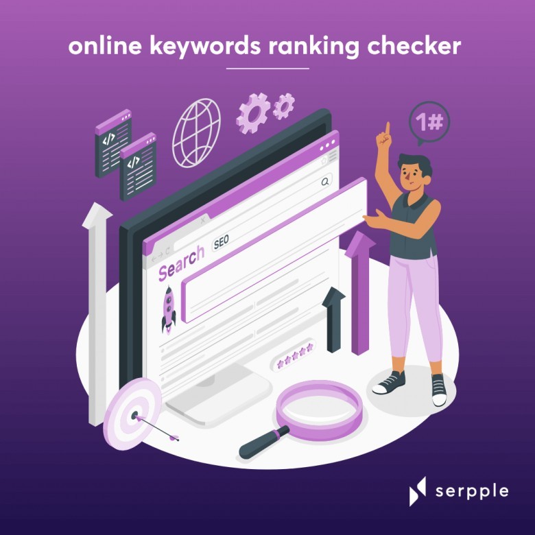Online keyword ranking checker