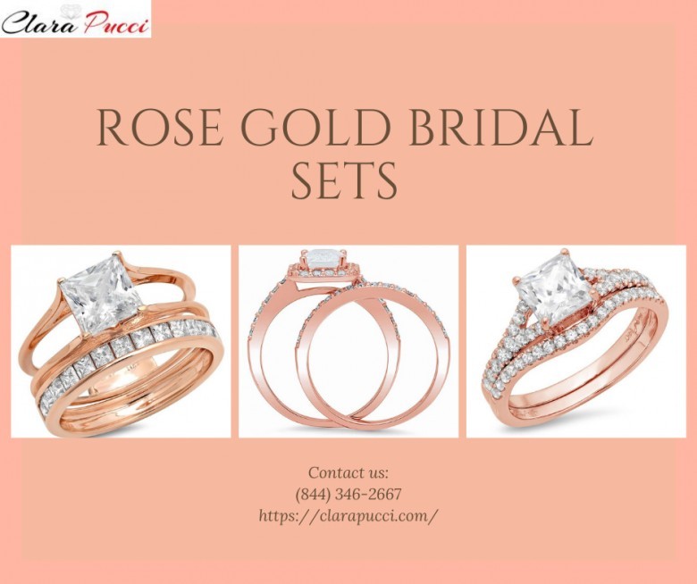 Rose Gold Bridal Sets