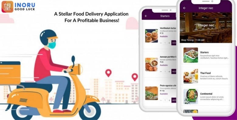 Take your Food delivery service to beam heights with Inoru