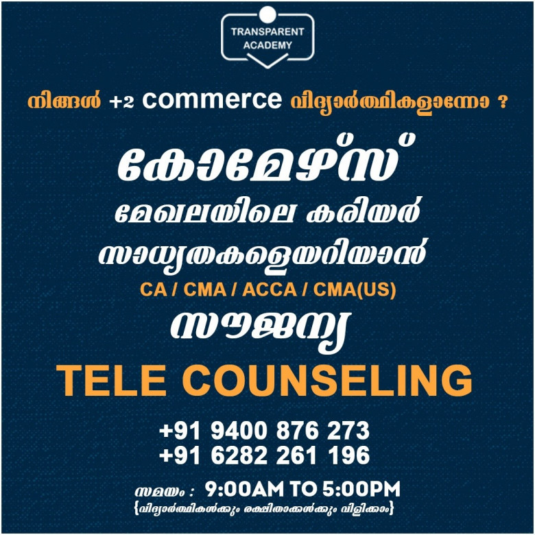 Admission Open - CA Foundation Classes Online - May 2021 Batch - Transparent Academy