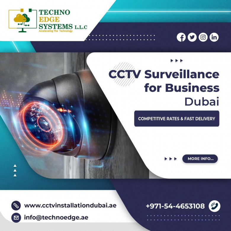 Brand New CCTV Surveillance for Businesses Dubai