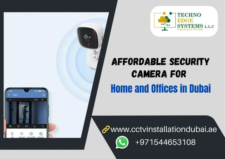 Affordable Security Cameras for Home in Dubai