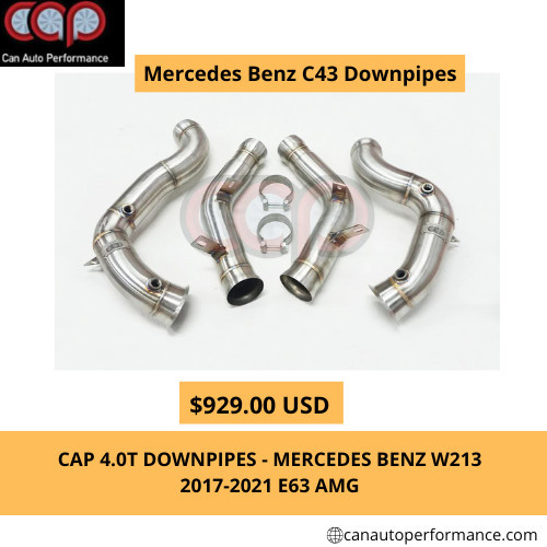 Mercedes Benz C43 Downpipes