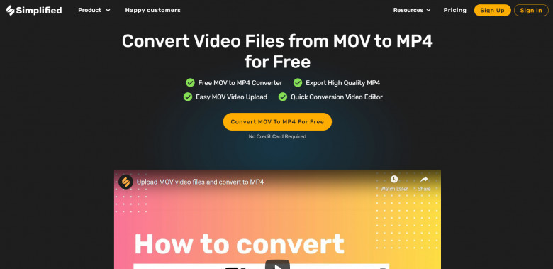 How To Use the MOV to MP4 Converter Online