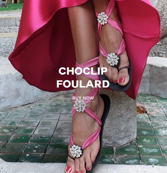 Swarovski Flip Flops
