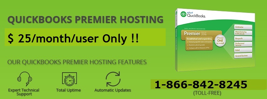 QuickBooks Premier Hosting- Cloud Accounting software Solution.