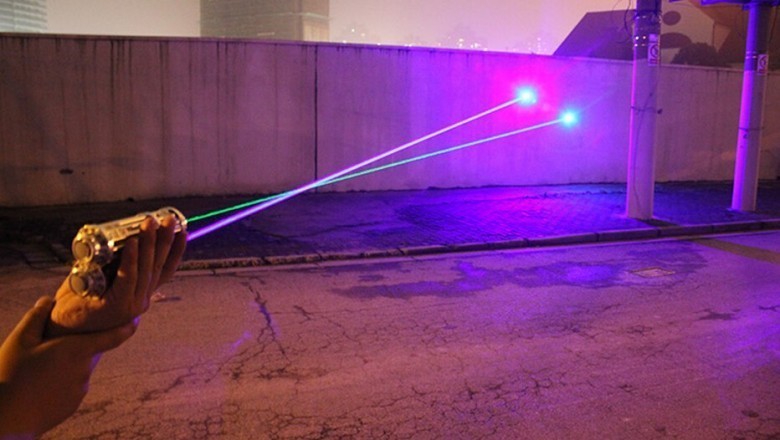 Le pointeur laser à portée régulière