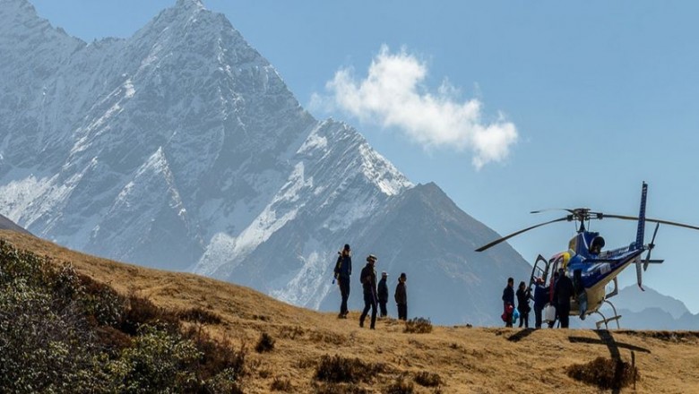 Everest Base Camp Helicopter Flight Landing Tour with Cost US950 - Everest Base Camp Helicopter Tour