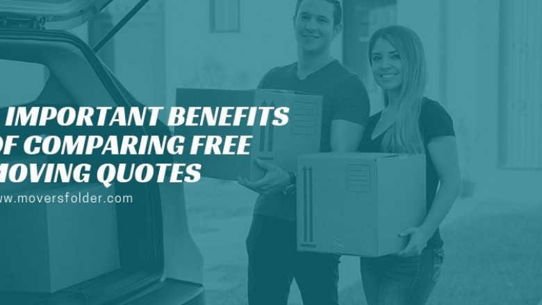 5 Important Benefits of Comparing Free Moving Quotes