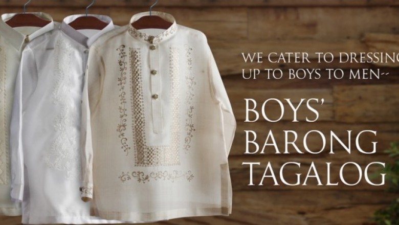 Buy Best Jusi Barong Taglong for Men at BarongRus
