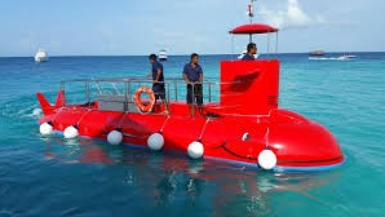 Semi Submarine in Andaman