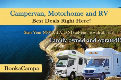 Campervans New Zealand Rent - 7 Berth Campervan Hire NZ