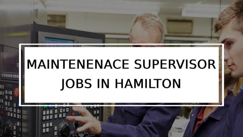 Maintenance Supervisor Jobs in Ontario | General Manager jobs