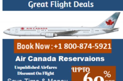 Air Canada Reservations +1 800-874-5921 Flights Booking
