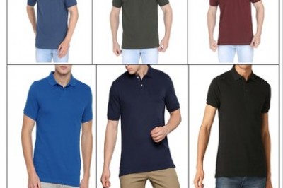 Collar Neck Tshirts - Promotional Polo Neck T-Shirts Wholesale Trader from Tiruppur