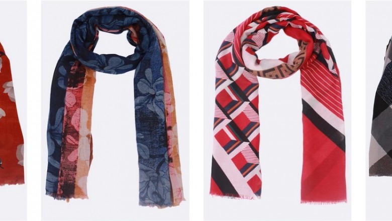 Printed Silk Scarves - Printed Scarves Wholesale Uk