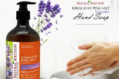 Natural Solution Himalayan Pink Salt Lavender Hand Soap