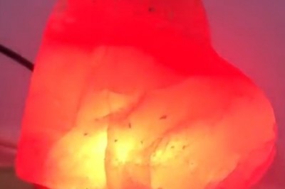 Himalayan Glow USB Heart Salt Lamp Christmas Sale