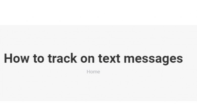 A few of the Positive aspects of Tracking Text Messages