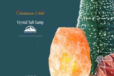 Himalayan Glow Natural Himalayan salt lamp Christmas Sale