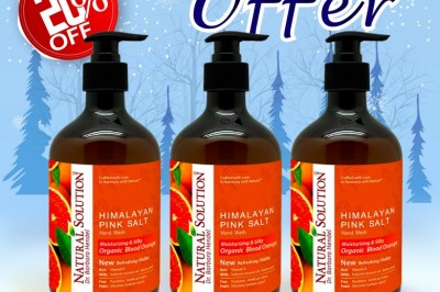 Natural Solution Blood Orange Hand Soap Christmas Offer