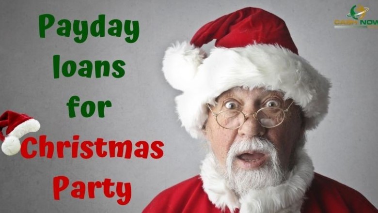 Payday loans for Christmas Party
