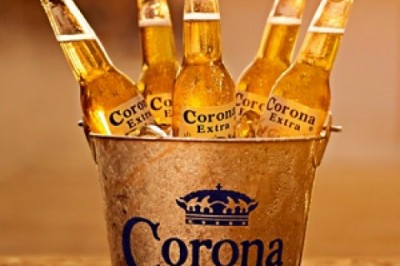 What does it say on a Corona bottle?