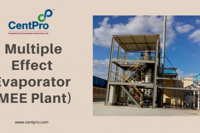 MEE Plant Manufacturers | Multi Effect Evaporator Manufacturers India - CentPro