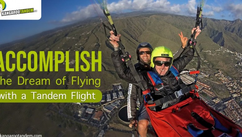 Sky Is The Limit With Tandem Paragliding Flights from Izaña