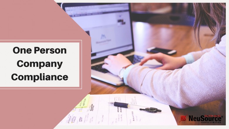 Annual Compliance of One Person Company