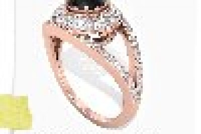 0.8 Ct Black Diamond Solitaire Ring
