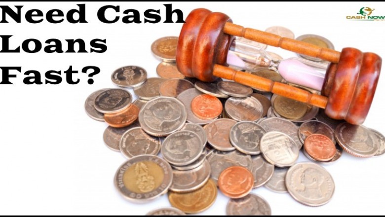 Need Cash Loans Fast? Try Payday Loans Today