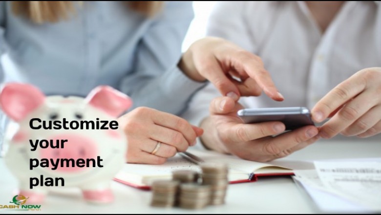 Customize your payment plan with payday loans