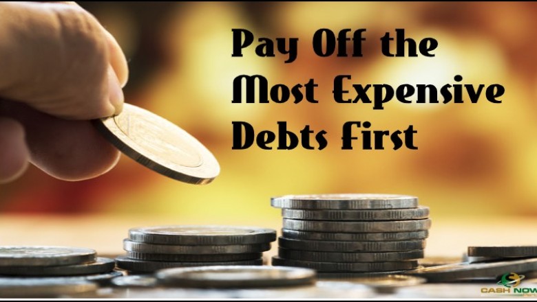 Pay Off the Most Expensive Debts First