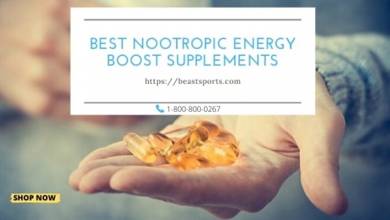 Best Nootropic Energy Boost Supplements