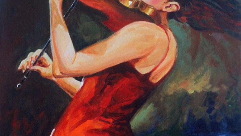 Portrait Painting - Acrylic Portrait Paintings for Sale