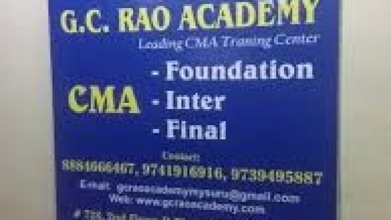 GC Rao Academy for CMA Coaching Bangalore