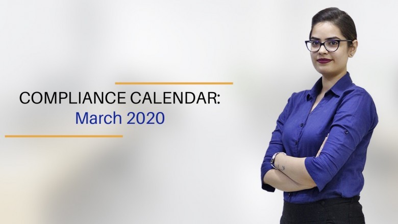 Annual Compliance Calendar of March 2020