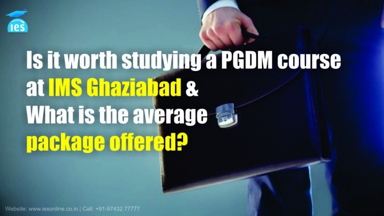 IMS Ghaziabad PGDM course