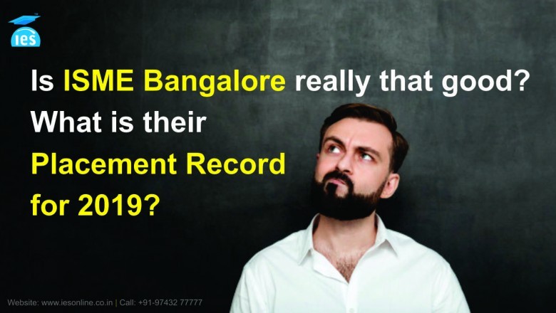ISME Bangalore Placements
