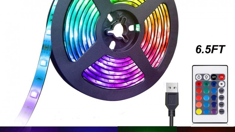 Waterproof TV Back Lighting with Remote