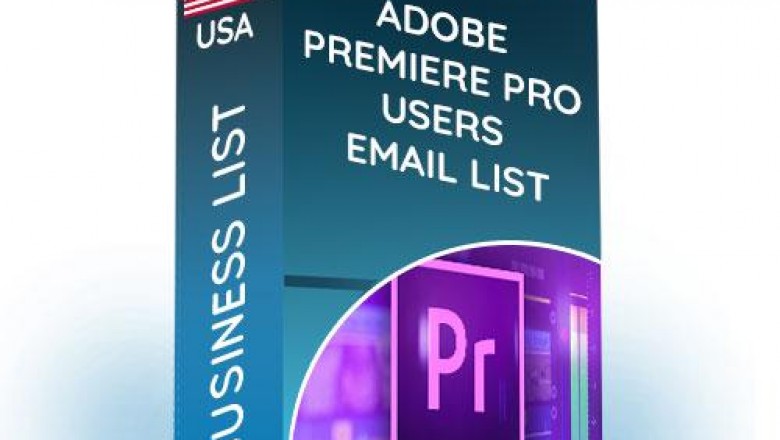 Adobe Premiere Pro Users List | ProDataLabs