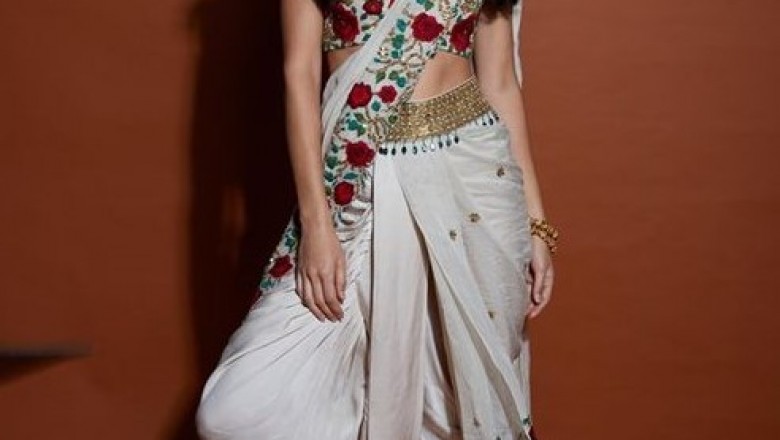 Dhoti Saree | Pant and Sharara Saree | Plazo Saree Online | Dhoti Saree Online