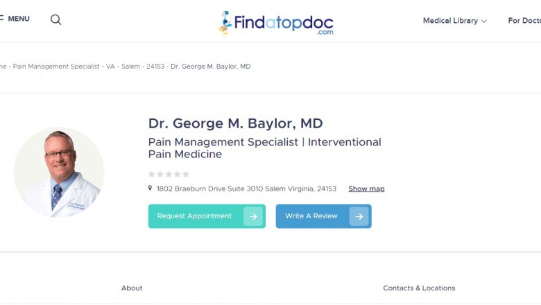 Dr. George M. Baylor, MD